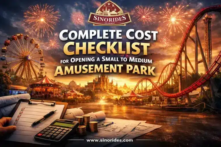 Complete Cost Checklist for Opening a Small to Medium Amusement Park | Sinorides