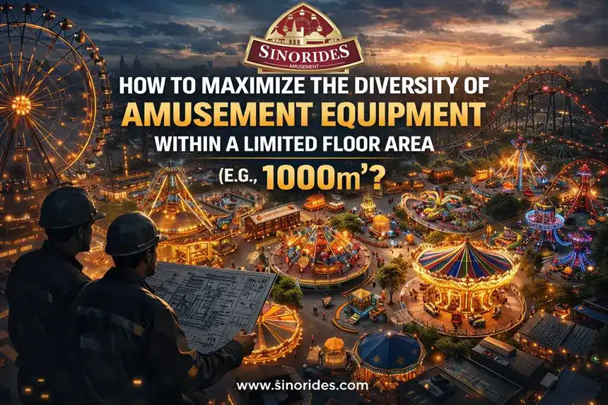 How to Maximize the Diversity of Amusement Equipment within a Limited Floor Area (e.g., 1000㎡)?
