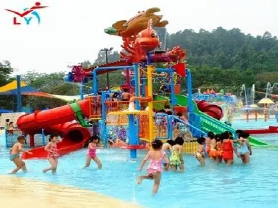 Kinder-Wasserrutsche