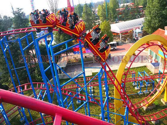 Sinorides overlapping roller coaster for sale