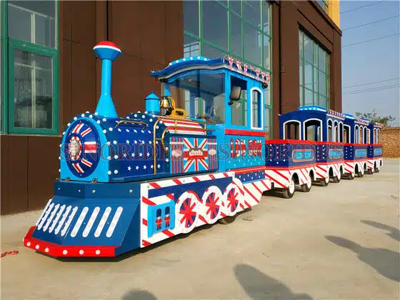 Sinorides 16 seats british trackless train for sale 2