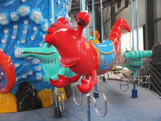 Sinorides 16 chỗ ngồi, xe đu quay có động cơ, đang được rao bán 3