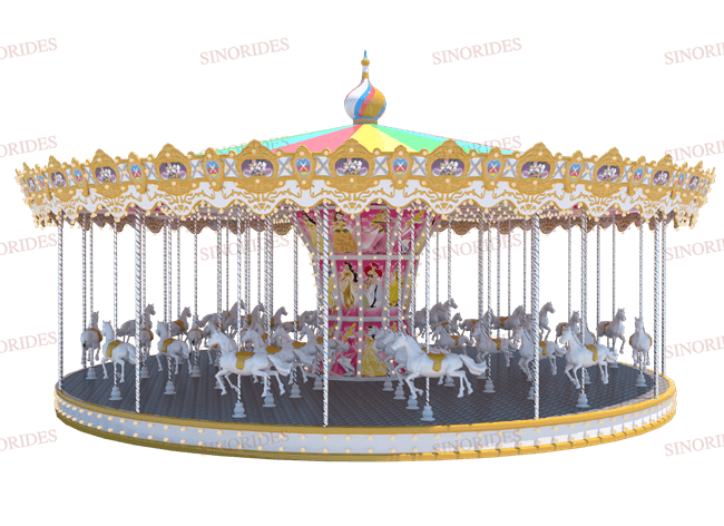 Design du carrousel du carnaval Design