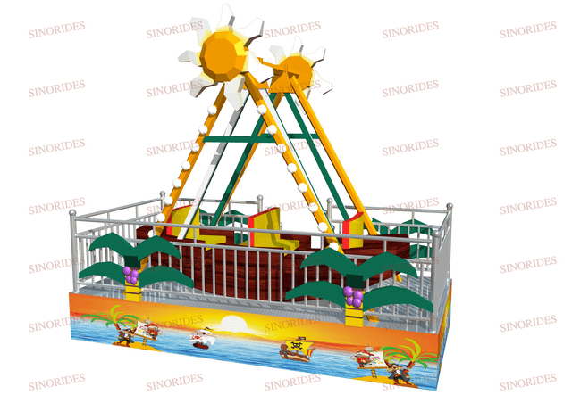 Sinorides Kinder Schaukel Piratenschiff Ride Design
