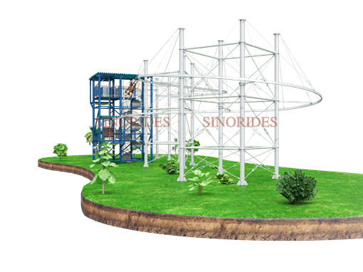 Sinorides Zipline Roller Coaster Tasarım görüntüsü