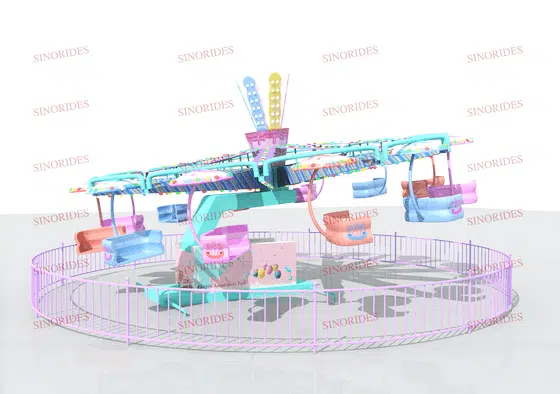 Family Rides Paraşütçü Sürüşü Tasarımı