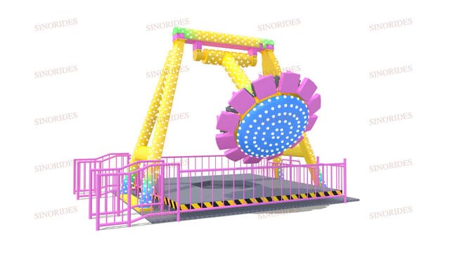 Sinorides 12 sièges Modèle de manège pendulaire