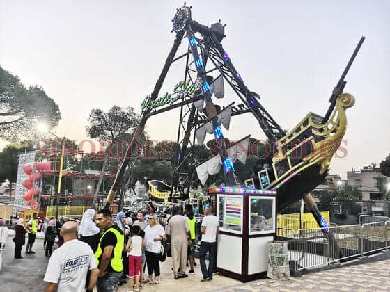 Sinorides pirate ship ride zu verkaufen in Philippine